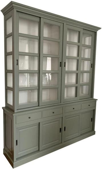Buffetkast Engels groen Bemmel XXL 220 x 260cm, Ophalen of Verzenden, Nieuw