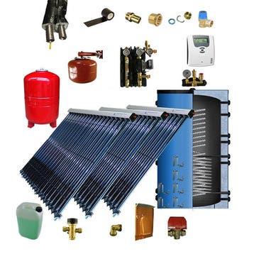 CV verwarming en tapwater zonneboiler 1000L+ 3x Prisma Pro, Verzenden, Nieuw