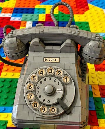 Jacob Hitt - does Vintage Telephone w/COA XXL, Kinderen en Baby's, Nieuw