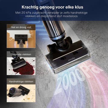 Samako Aqualis S1 - Stofzuiger met Dweilfunctie - 2-1, Ophalen of Verzenden, Nieuw