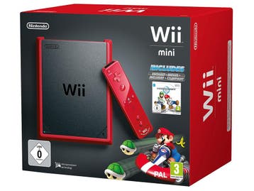 Nintendo Wii Mini Starter Pack - Mario Kart Wii, Ophalen of Verzenden, Zo goed als nieuw