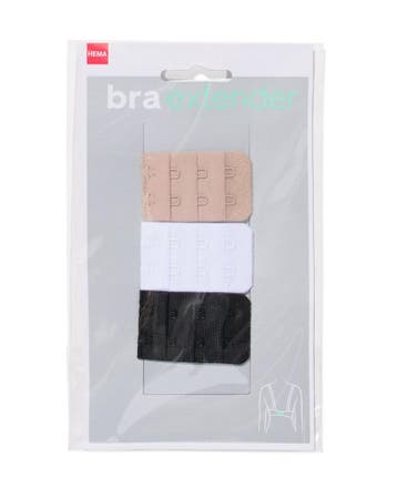 HEMA Bh verlengstukken - 3 stuks, Verzenden, Zwart