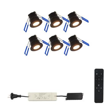 Frano Led Verlichting Overkapping - 6 stuks, Overige materialen, Minder dan 50 watt, Accu, Overige typen
