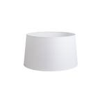 Linnen lampenkap wit 45 cm, Huis en Inrichting, Verzenden, Nieuw, Wit, Rond