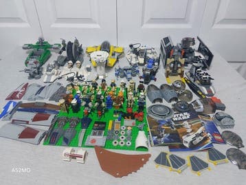 Lego Set - Star Wars - 10 tal sets, losse figuren (+/-40st.), Kinderen en Baby's, Nieuw