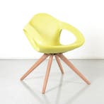 Lonc Easer design stoel, groen, 4-poot onderstel, Ophalen of Verzenden, Nieuw