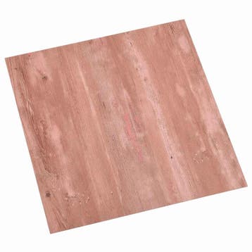vidaXL Zelfklevende Vloerplanken Rood 30,5 x 30,5 cm 20 st, Verzenden, Nieuw