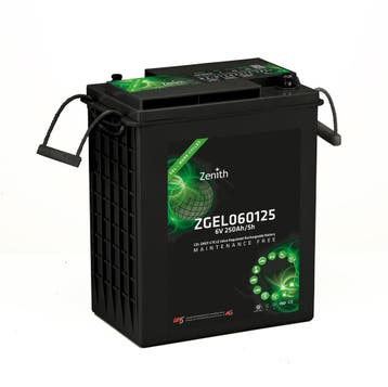 Zenith GEL Deep Cycle accu | ZGEL060125 | 6V 290Ah, Ophalen of Verzenden, Nieuw