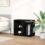 vidaXL Cosmetiek kast Zwart Eiken 80 x 40 x 65 cm Bewerkt, Huis en Inrichting, Kasten | Overige, Verzenden, Nieuw