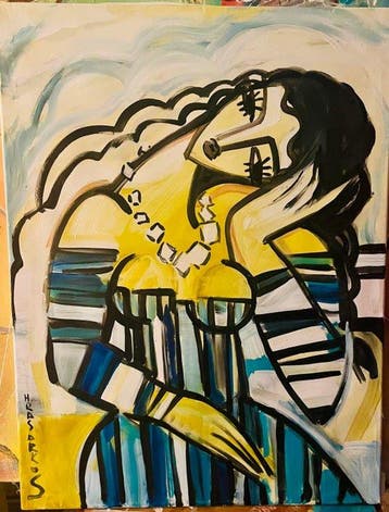 Hrasarkos (1975) - Horizon d’Or - cubisme contemporain