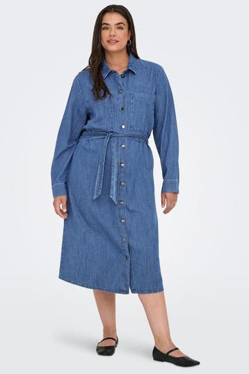 ONLY blousejurk Mary denim Maat:, Verzenden, Nieuw, Overige kleuren