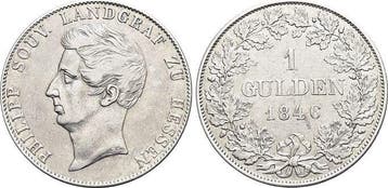 Gulden Hessen-homburg Philipp 1839-1846, Verzenden