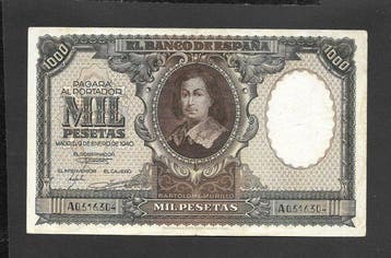 Spanje. - 1000 Pesetas - 1940 - Pick 120