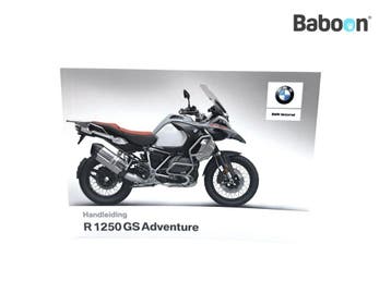 Instructie Boek BMW R 1250 GS Adventure 2019-> Dutch, Verzenden, Gebruikt