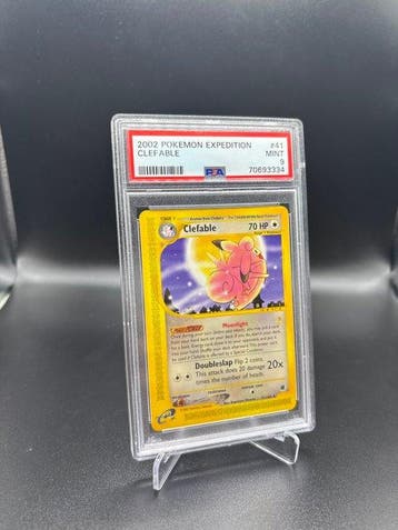 Pokémon - 1 Graded card - Clefable #41 Expedition Non Holo -, Nieuw
