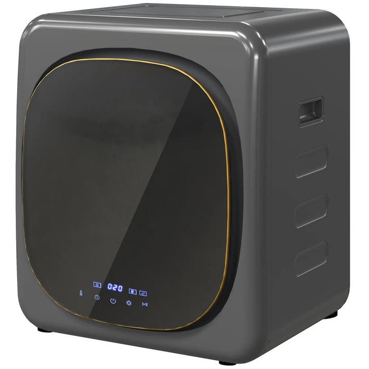 TRUUSK Mini Wasdroger 4 kg - LED-Touchscreen - 6 Programmas, Witgoed en Apparatuur, Waterkokers, Nieuw, Verzenden