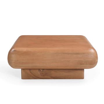 Salontafel Fedde Naturel Mangohout 80 cm | Starfurn, Ophalen of Verzenden, Nieuw