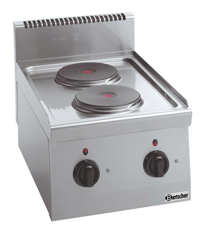 Bartscher Fornuis | Elektrisch | 2 Kookplaten | 2x 2kW | Ø18, Zakelijke goederen, Horeca | Keukenapparatuur, Nieuw in verpakking