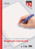Ringbandinterieur A4 blanco 23-gaats 100 vel Quantore, Verzenden, Nieuw