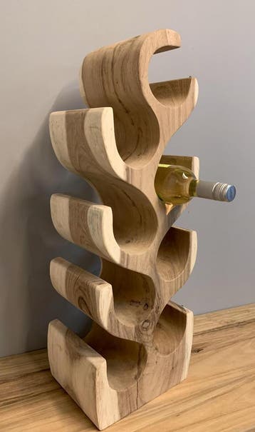 Decoratief wijnrek -  6 flessen, Ophalen of Verzenden, Nieuw