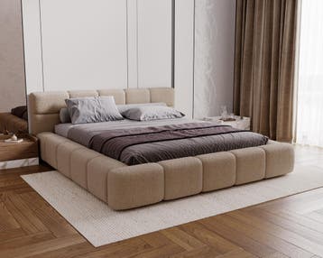Opberg Bed Como - Luxe Bekleding - 120 x 200, Verzenden, Nieuw
