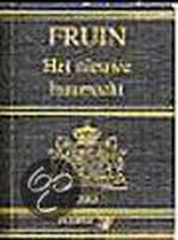 Fruin het nieuwe huurrecht 2003 mini editie 9789013007459, Verzenden, Zo goed als nieuw
