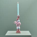 Kaarsenhouder - Hars - Bird on elephant design