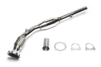 Downpipe 2,5 INCH 63,5mm incl. 200 cells sportkat Audi A3 8L, Auto-onderdelen, Uitlaatsystemen, Ophalen of Verzenden, Nieuw, Audi