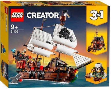 Lego Set - 31109 - Creator - Pirate Ship 3-in-1, Nieuw