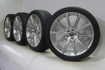 Audi RS6 RS7 21 inch velgen Hankook Winterbanden Nieuw Origi, Gebruikt, Velg(en), 21 inch, Winterbanden