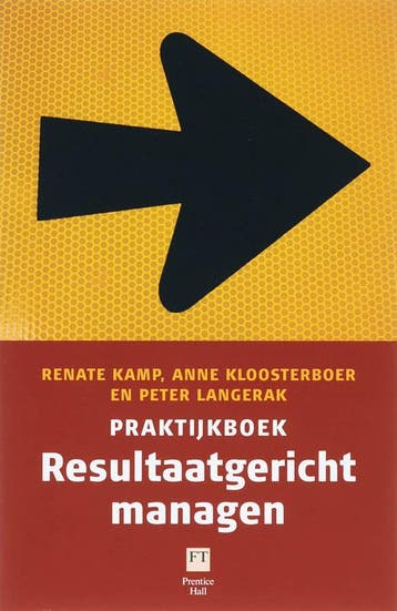 Praktijkboek resultaatgericht managen - R. Kamp, Verzenden, Zo goed als nieuw, R. Kamp