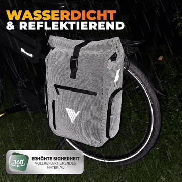 2dekans | MIVELO 3-in-1 Waterdichte Fietstas, Rugzak en, Sieraden, Tassen en Uiterlijk, Ophalen of Verzenden, Zo goed als nieuw