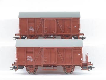 Märklin H0 - 46067 - Modeltrein goederenwagonset (1) - Twee, Nieuw