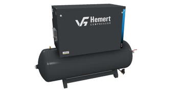 Geluidgedempt Zuigercompressor Hemert HST900-500 | 900 l/min, Zakelijke goederen, Machines en Bouw | Pompen en Compressoren