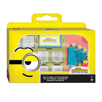 Multiprint Minions stempelset luxe  van €9,99 voor €8,99, Ophalen of Verzenden, Nieuw