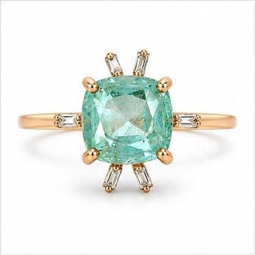 Zonder minimumprijs - Ring - 14 karaat Roségoud, 1,55 gram, Nieuw