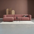*WOONWINKEL* Hoekbank Met Chaise Longue Links Brick, Verzenden, Nieuw