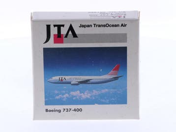 Schaal 1:500 Herpa 501286 JTA - Japan Trans Ocean Boeing..., Ophalen of Verzenden, Zo goed als nieuw