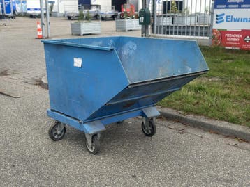 Gebruikte Kantelbakken, Kantelbak, Kiepbak, Kiepcontainer, Ophalen, Gebruikt, 100 cm of meer, 60 cm of meer