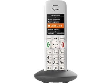 Gigaset E370HX DECT handset Grey, Silver — Zeer goed, Nieuw