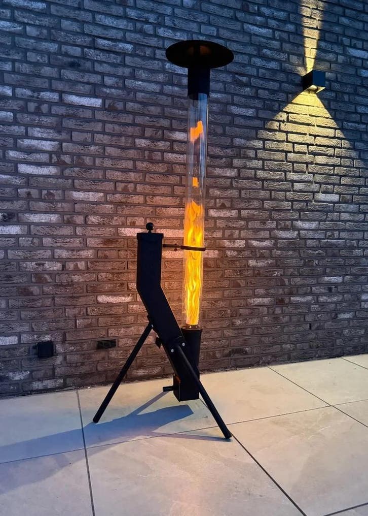 Nu 249,95 - Flamesa Magnus Prime - Pelletkachel buiten, Tuin en Terras, Tuinhaarden, Nieuw, Ophalen of Verzenden