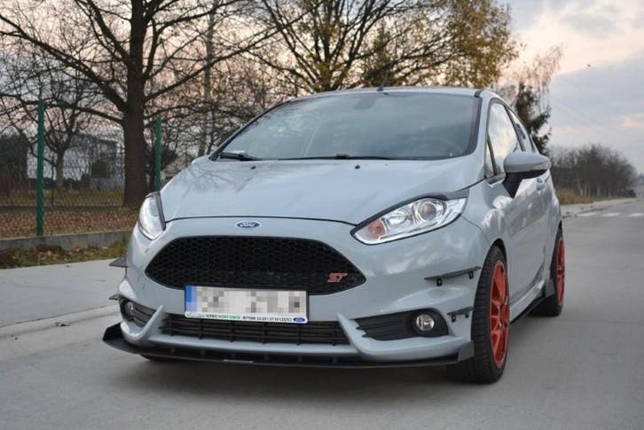 Voorspoiler Ford Fiesta ST Mk7 FL Racing V.3, Auto-onderdelen, Carrosserie en Plaatwerk, Ophalen of Verzenden