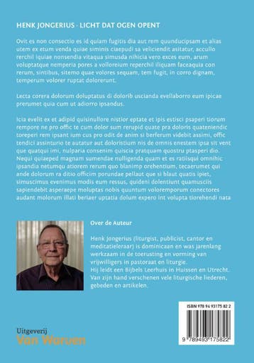 Licht dat ogen opent 9789493175822 Henk Jongerius, Boeken, Verzenden, Zo goed als nieuw, Henk Jongerius