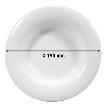 GGM Gastro | (6 stuks) SELTMANN WEIDEN | Salade bord - Ø |, Verzenden, Nieuw, Bord(en)