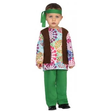 Hippie verkleedkostuumvoor peuters - Jaren 60/ hippie kled.., Kinderen en Baby's, Verzenden, Nieuw