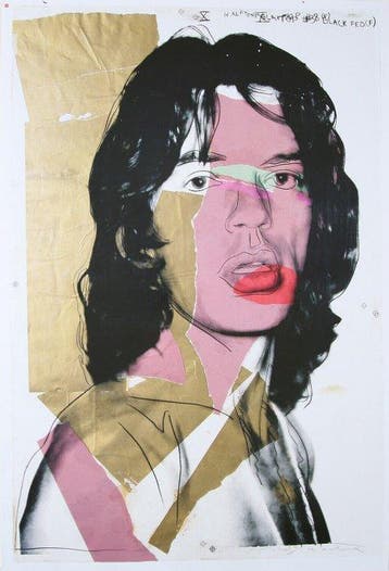 Andy Warhol (1928-1987), after - Mick Jagger