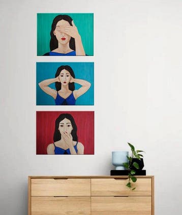 Gisella Pogliani - See no evil, hear no evil, speak no evil