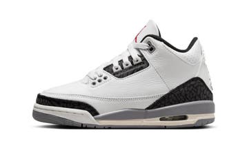 Jordan 3 Retro Cement Grey (GS), Nieuw