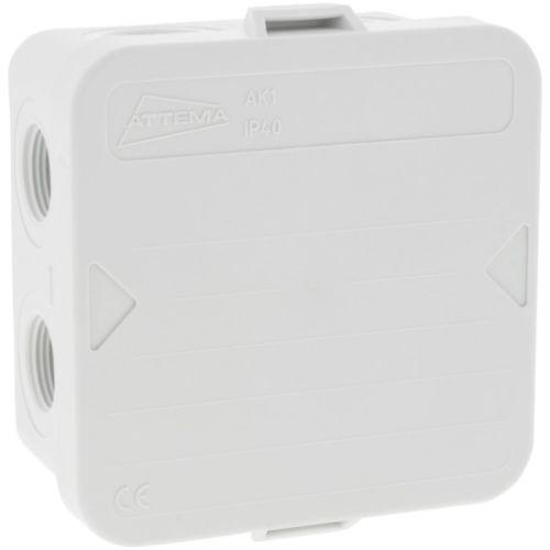 Attema Kabeldoos AK1 grijs IP40, Doe-het-zelf en Verbouw, Elektra en Kabels, Nieuw, Ophalen of Verzenden