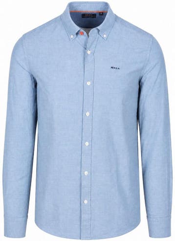 NZA Overhemd BD Barn Twill Blauw maat XXL Heren, Kleding | Heren, Verzenden, Nieuw, New Zealand Auckland